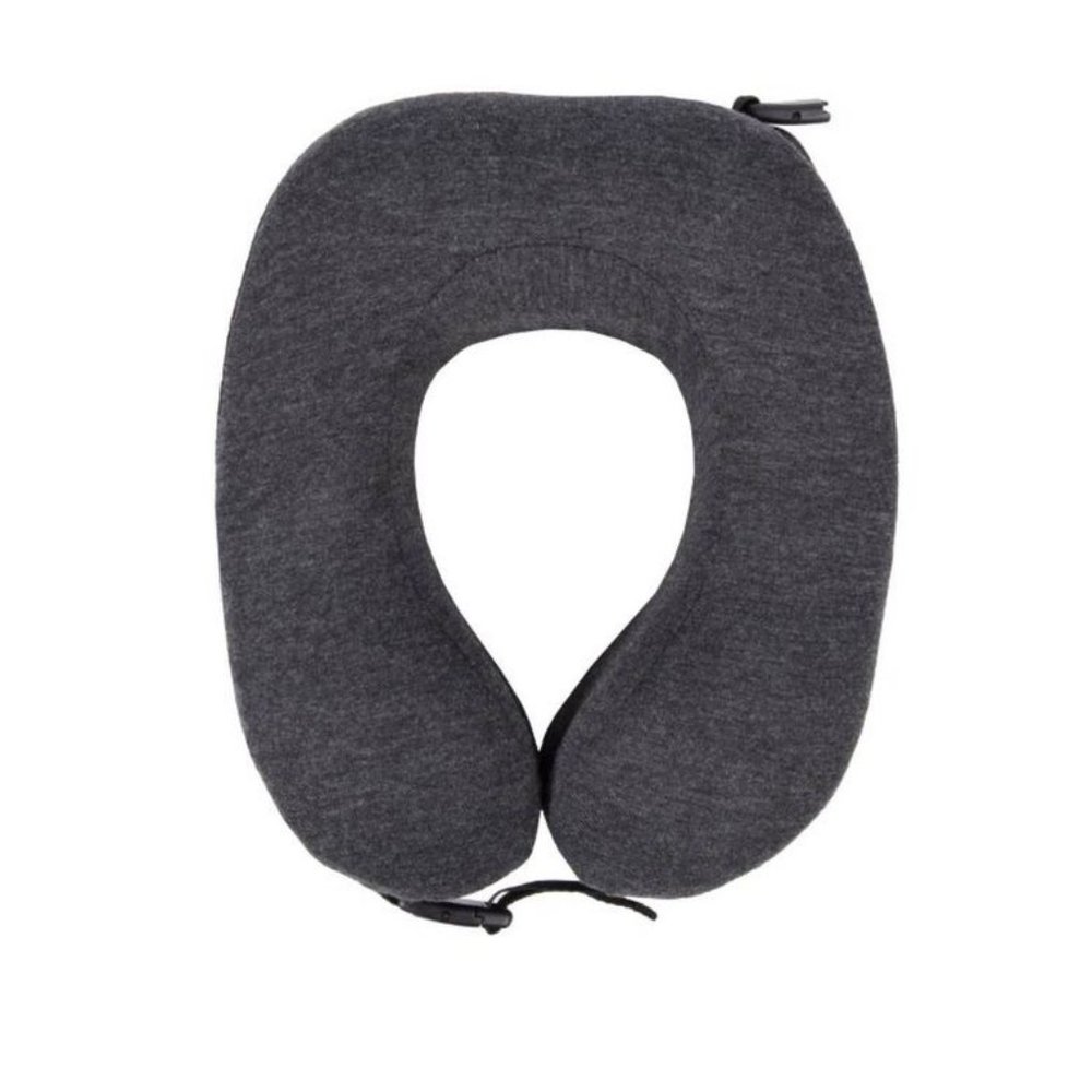 NEW Gel Memory Foam Travel Neck Pillow Gray - Made By Design™